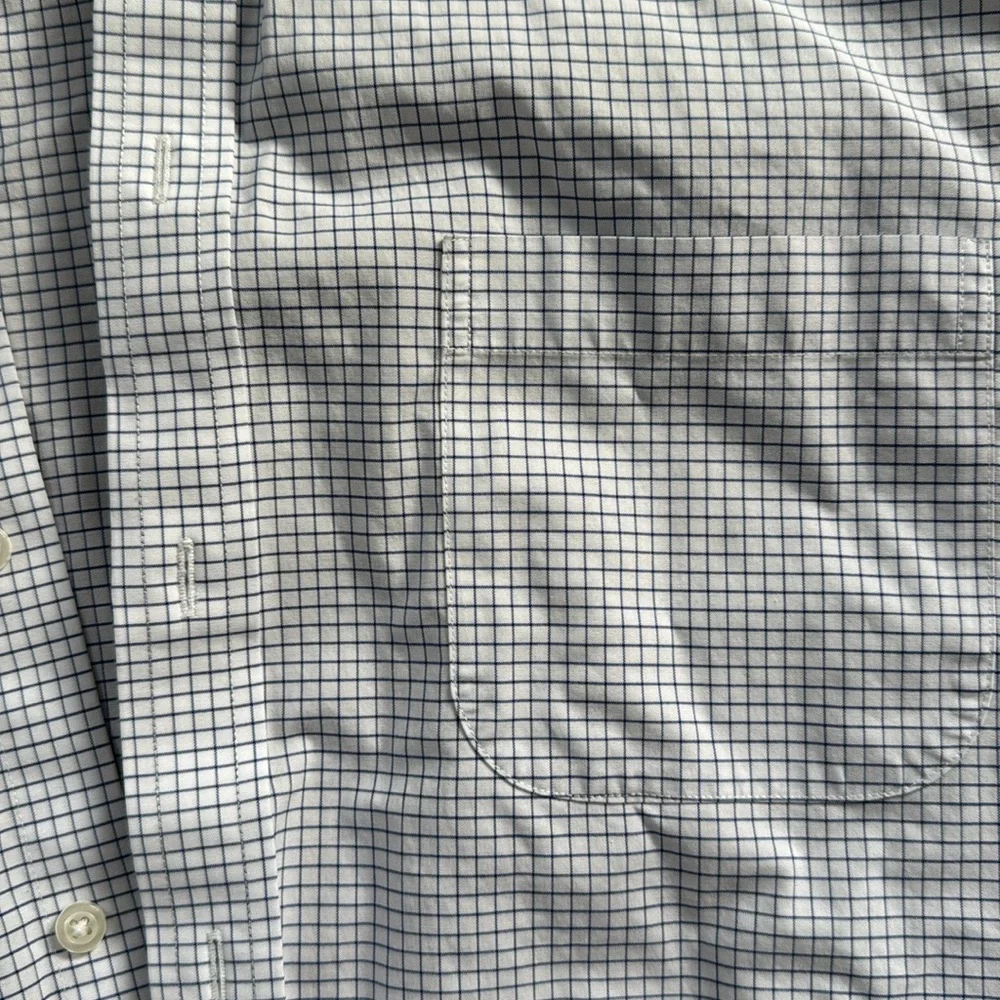 16.5 34 Milano Fit Brooks Brothers Checkered Dress Shirt - Picture 3 of 4